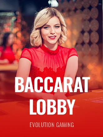 Baccarat Lobby: Evolution live tables
